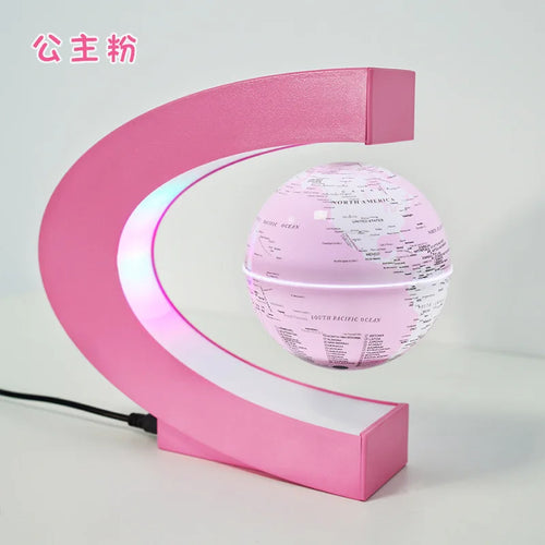 globe de lévitation magnétique 3d avec autorotation lumineuse - vue 8 sur 16