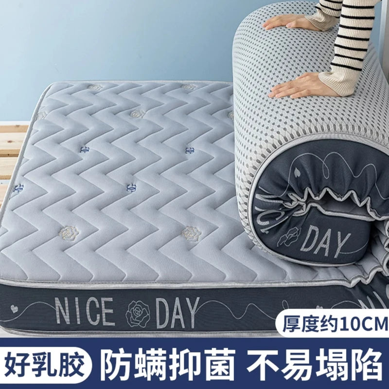 matelas en mousse à mémoire de forme pliable épais et chaud - vue 5 sur 9