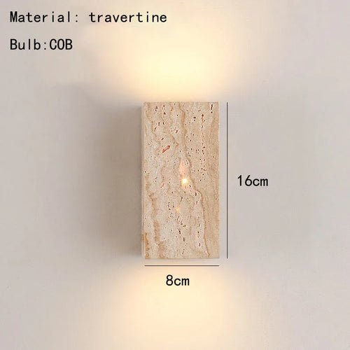 applique murale led créative en forme de cuboïde 3000k
