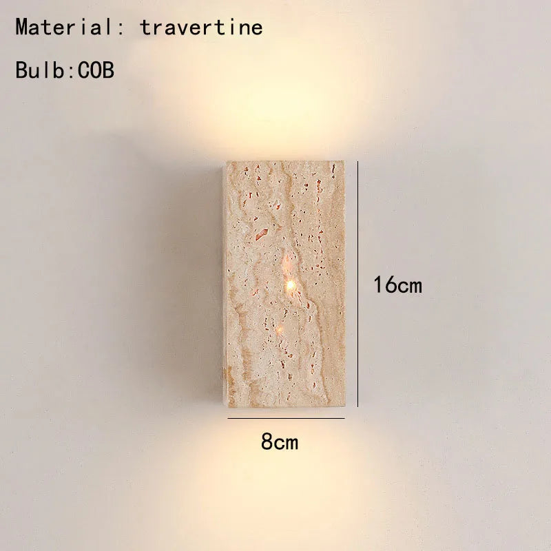 applique murale led créative en forme de cuboïde 3000k