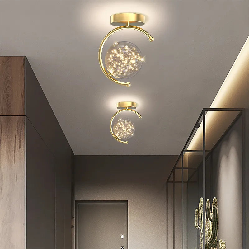 lustre intérieur led nordique éclairage décor fixtu - vue 2 sur 12