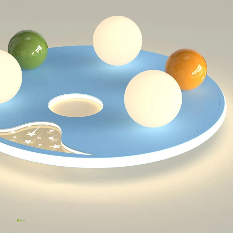 plafonnier boule à bulles moderne pour chambre d'enfant - vue 7 sur 8