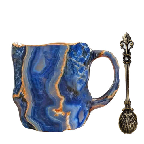 Mug café effet cristal élégant déco maison bureau