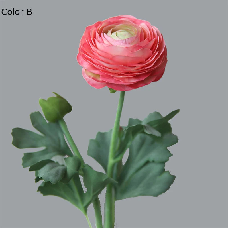 têtes de bouton d'or fleurs artificielles en soie décoration mariage - vue 7 sur 10