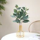 branche d eucalyptus artificielle décoration jardin balcon plante simulée