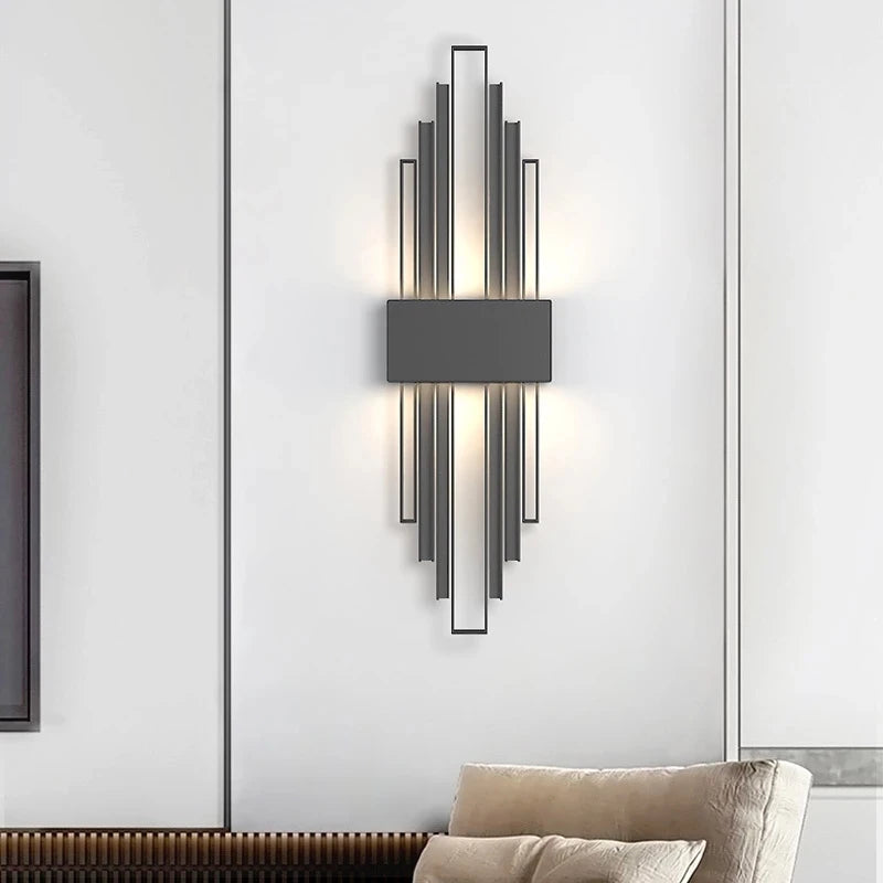 applique murale de luxe moderne éclairage led pour décoration intérieure - vue 2 sur 8