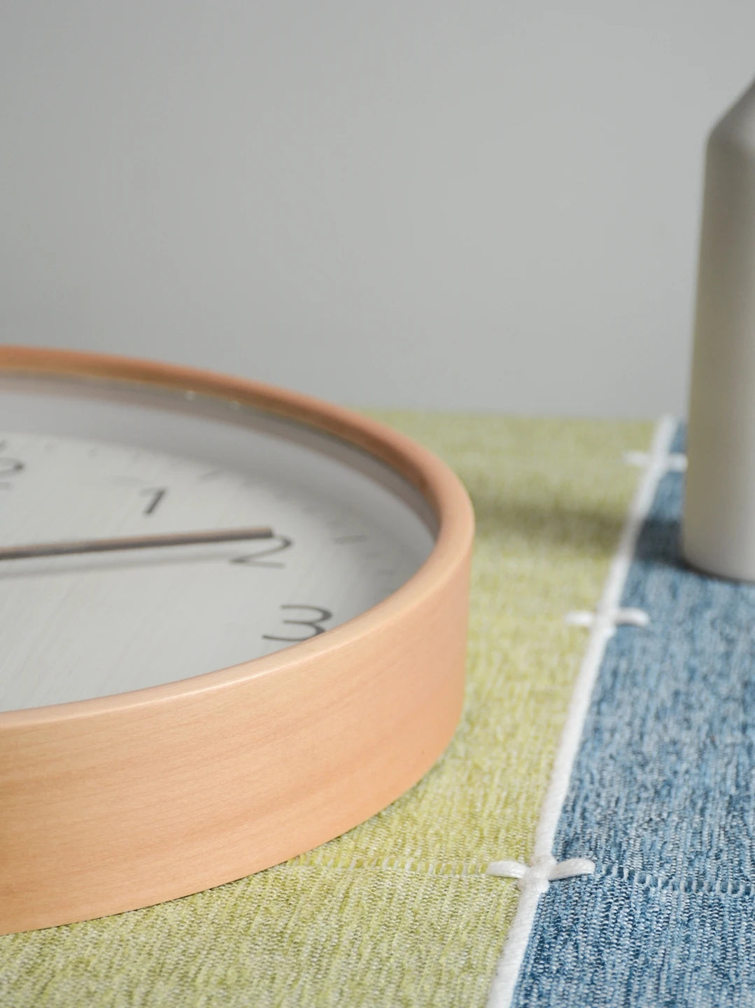 horloge murale en bois moderne décoration créative pour maison - vue 4 sur 7