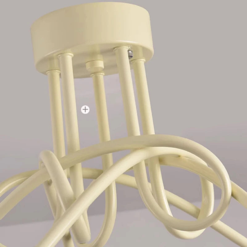 lustre nordique coloré pour chambre d'enfant moderne et simple - vue 6 sur 10