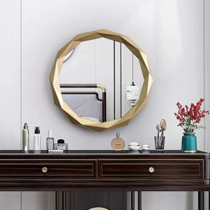 miroirs décoratifs ronds pour maquillage et décoration intérieure - vue 4 sur 7