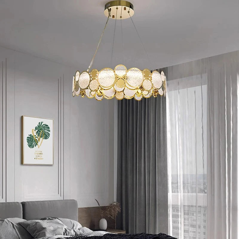 lustre moderne led de luxe pour éclairage intérieur - vue 4 sur 16