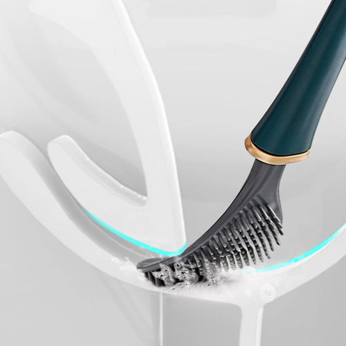 brosses modernes en silicone avec support pour nettoyage hygiénique - vue 6 sur 9