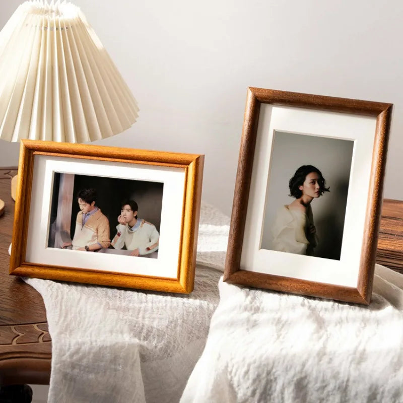 cadre photo en bois pour mariage décor personnalisé de qualité supérieure - vue 4 sur 6