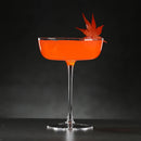 Verres à pied cocktail champagne martini style vintage