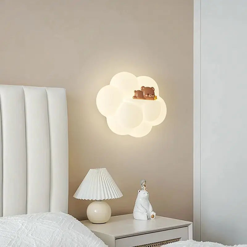 applique murale animaux pour chambre enfants bébé fille garçon - vue 3 sur 9