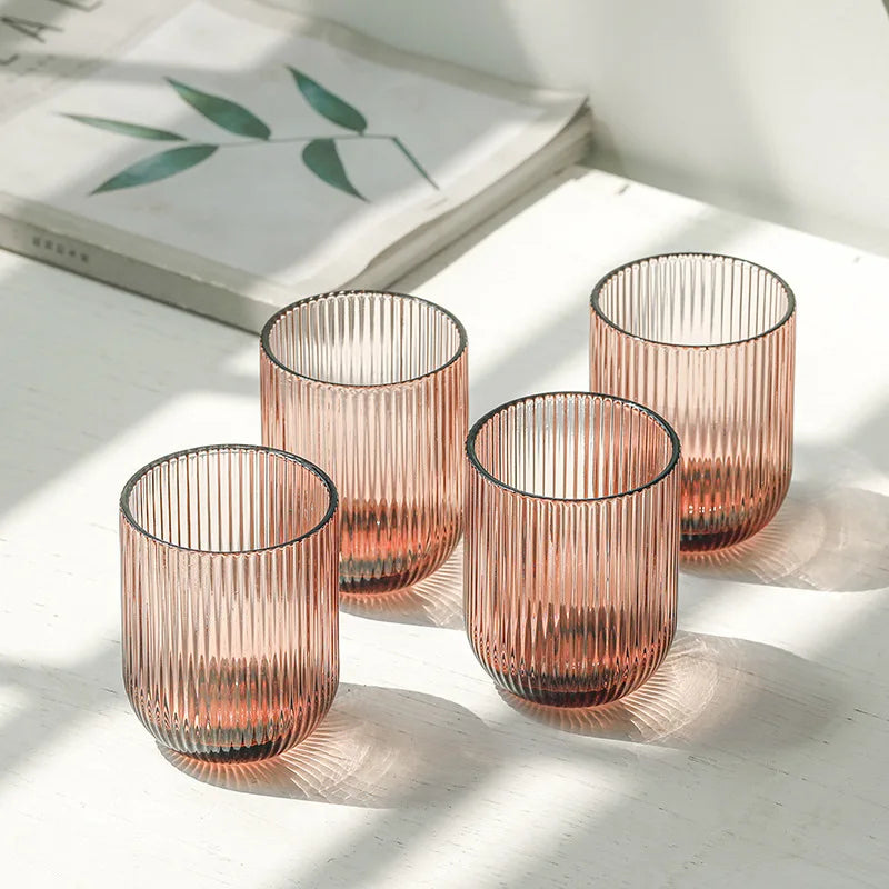 Tasses en verre créatives style moderne boissons maison - vue 6 sur 7