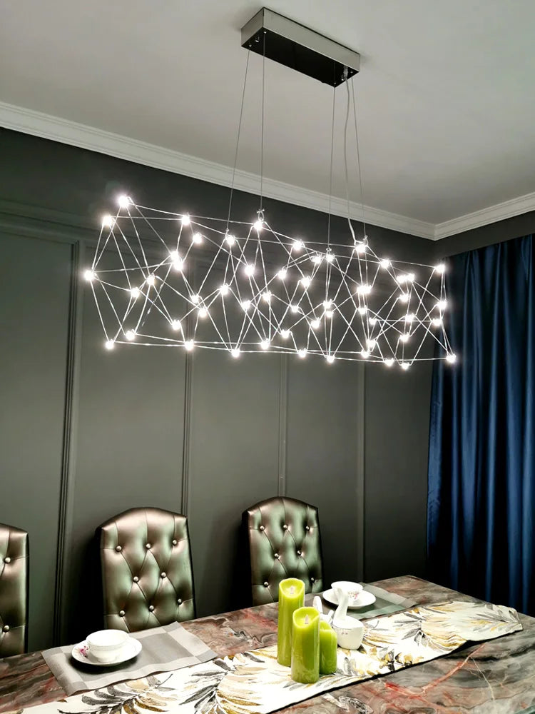 lustre de luxe mantianxing pour restaurant café et magasin
