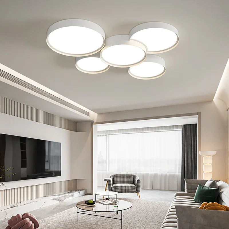 plafonnier led moderne pour un intérieur élégant et lumineux - vue 4 sur 11