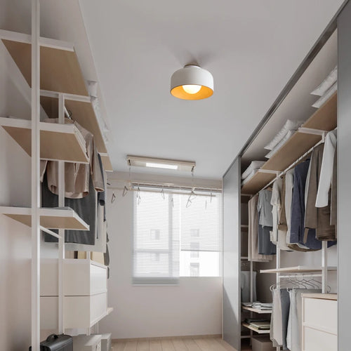 Plafonnier design abat-jour en métal pour Éclairage intérieur