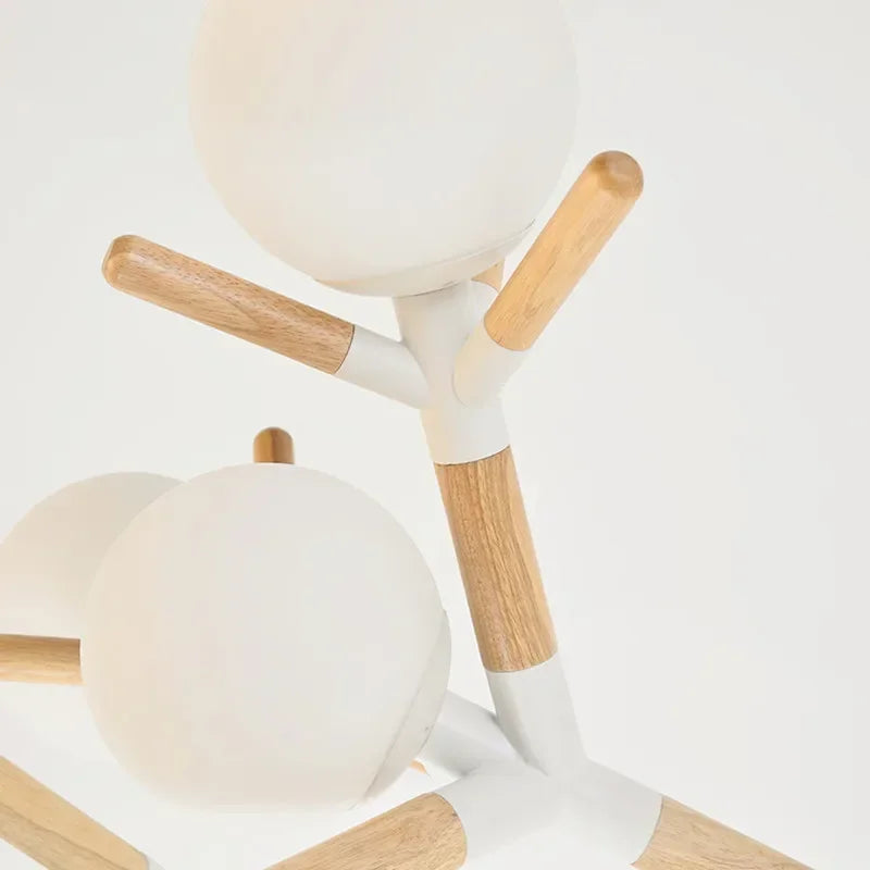 lustre led moderne pour décoration intérieure suspendue - vue 6 sur 7