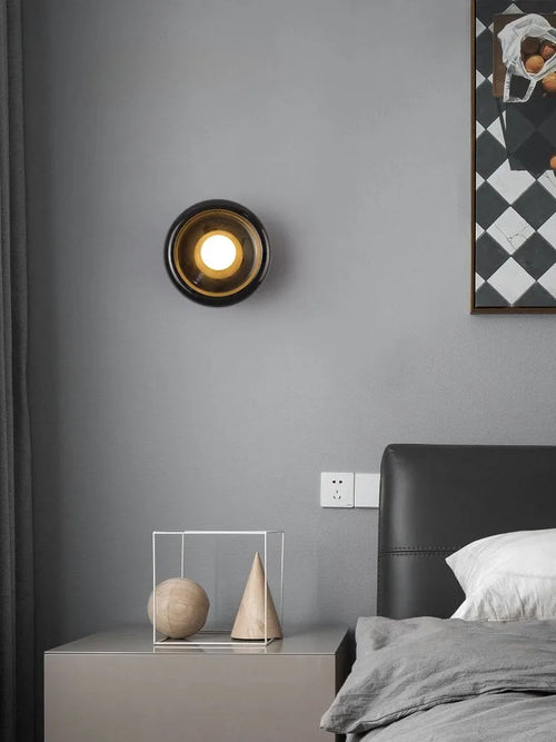 applique murale de luxe moderne en jade led pour hôtel et villa - vue 5 sur 11