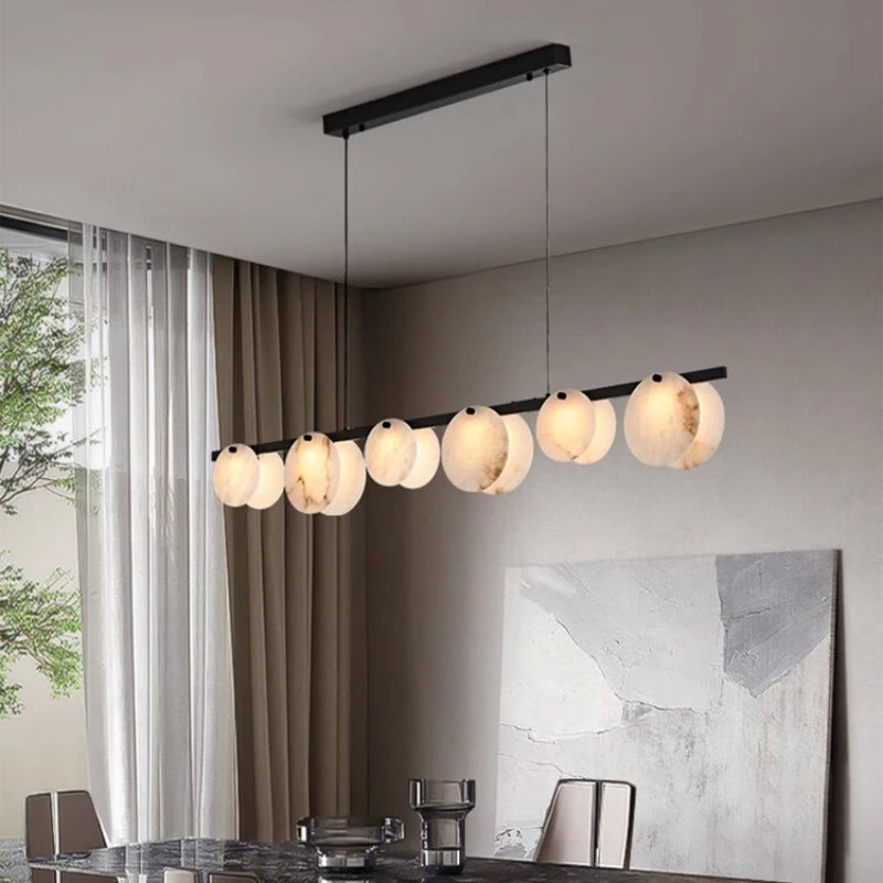 suspension moderne en marbre pour décoration intérieure vintage
