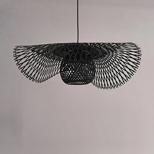 Style chinois LED E27 bambou lampes suspendues maison éclairage créatif pour Tatami salle à manger Restaurant Suspension Luminaire