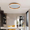 Plafonniers de cercle LED modernes pour salon intérieur luminaire de cuisine lustres de décoration de chambre à coucher en or noir lampes d'étude à gradation