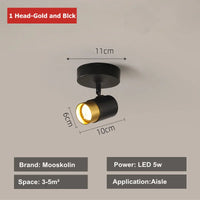 Lustre noir Led moderne intérieur
