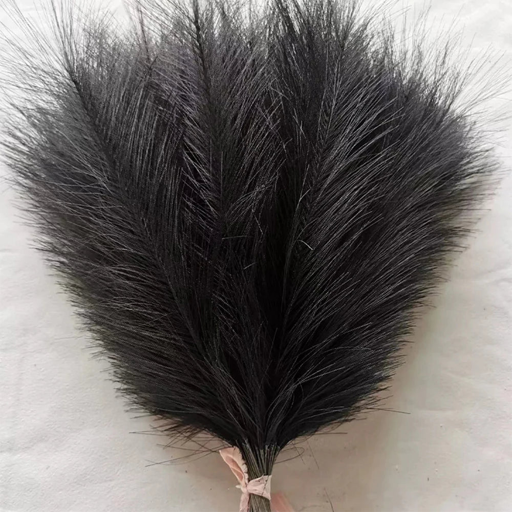 lot de pampas artificielles pour décoration mariage fête - vue 8 sur 18