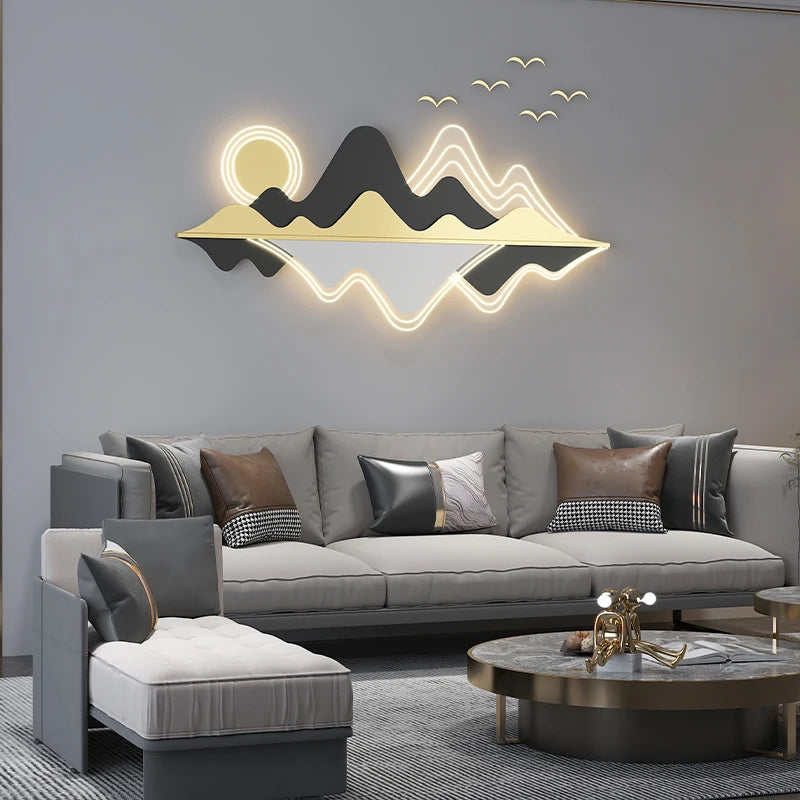 applique murale moderne décorative pour intérieur créatif et élégant - vue 7 sur 10