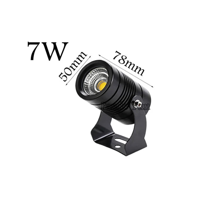 éclairage de jardin led étanche lampe de pelouse extérieure - vue 12 sur 14