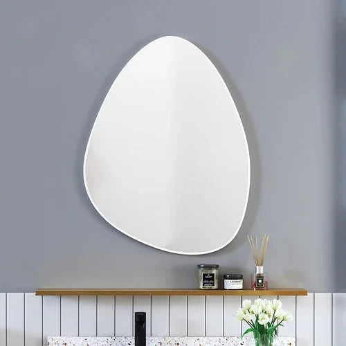 miroirs décoratifs artisanaux nordiques pour salle de bain et chambre - vue 8 sur 10
