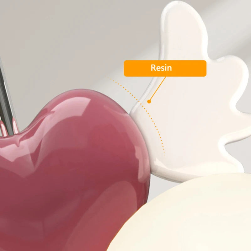 lustre d'amour animé moderne pour chambre d'enfant fille - vue 6 sur 6