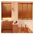 Store venitien motorise intelligent pour fenetre bureau style