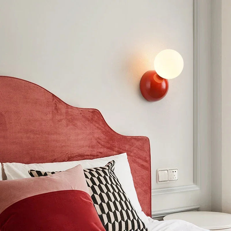 LED Applique Moderne Crème Cucurbit Flare Lumière Pour Chambre Chevet Salon Couloir Escalier Allée Balcon Décorations pour La Maison - vue 5 sur 9