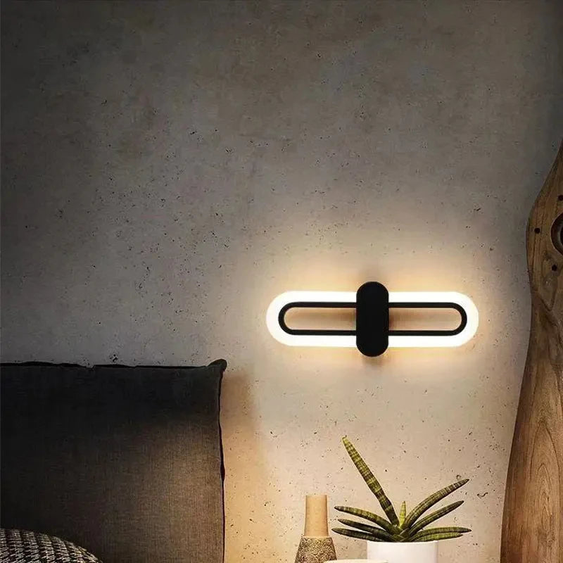 applique murale led pour décoration de maison acrylique - vue 4 sur 9