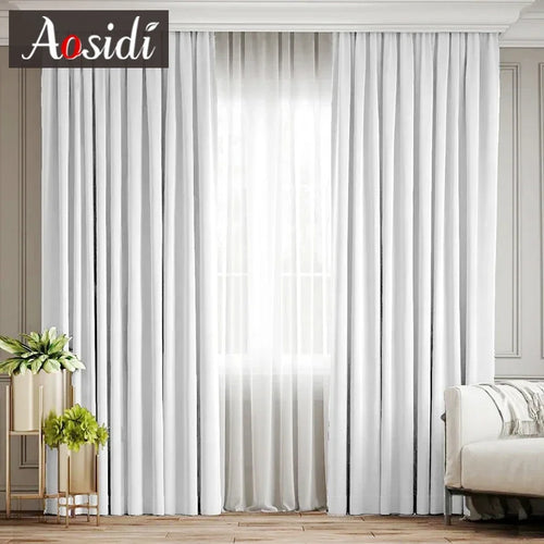Voilage rideau moderne plissé pour salon chambre fenêtre