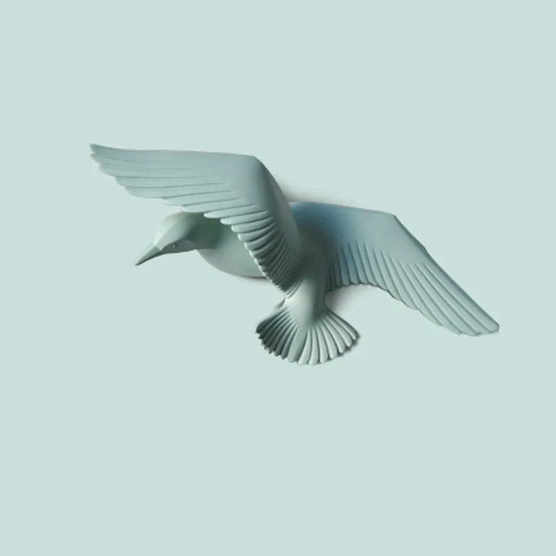 décoration murale créative mouette oiseau pour intérieur - vue 8 sur 36