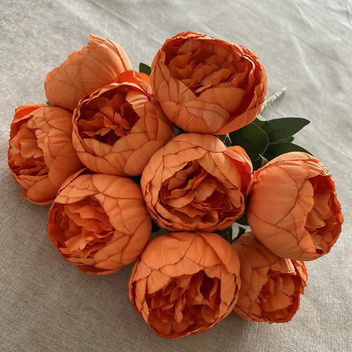 bouquet de pivoines artificielles pour mariage et décoration élégante
