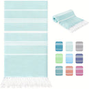 serviette de plage turque rayures anti sable rapide