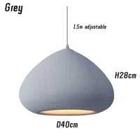 Handmade Wabi-Sabi Restaurant Pendant Light Nordic Cream Style Bar Table Lamp Designer Bedroom Lighting Deco LED Loft Chandelier