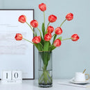 fleurs artificielles tulipes en soie décoratives pour toutes occasions