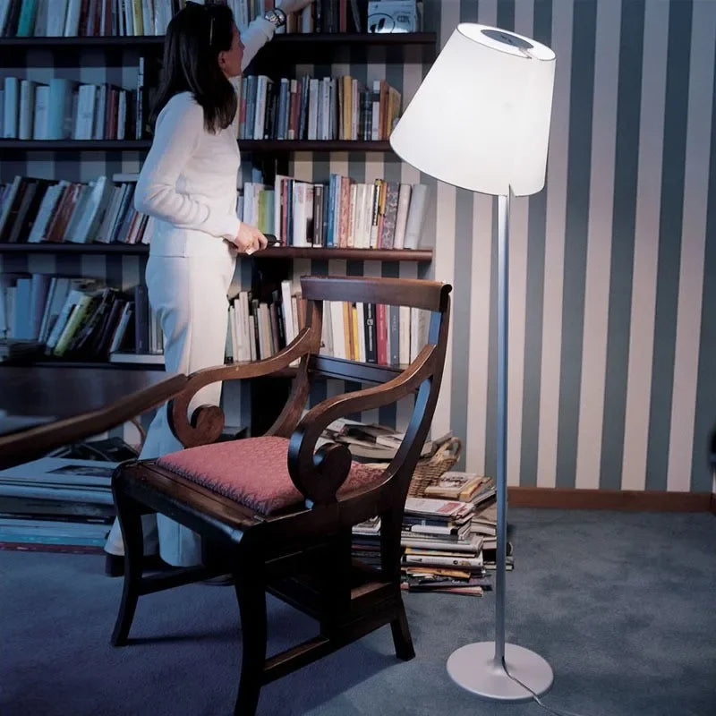 lampadaire design italien à led réglable moderne - vue 5 sur 7