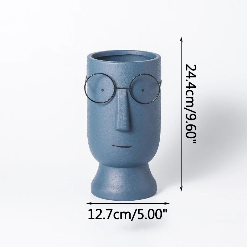 pot à fleurs en céramique mignon design nordique intérieur - vue 21 sur 22