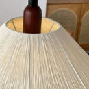 suspension corde de chanvre bois 	 style