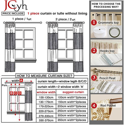 Voilage tulle degrade style moderne pour salon chambre