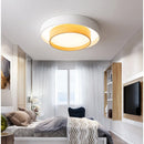 plafonnier led en bois simple pour entrée et couloir