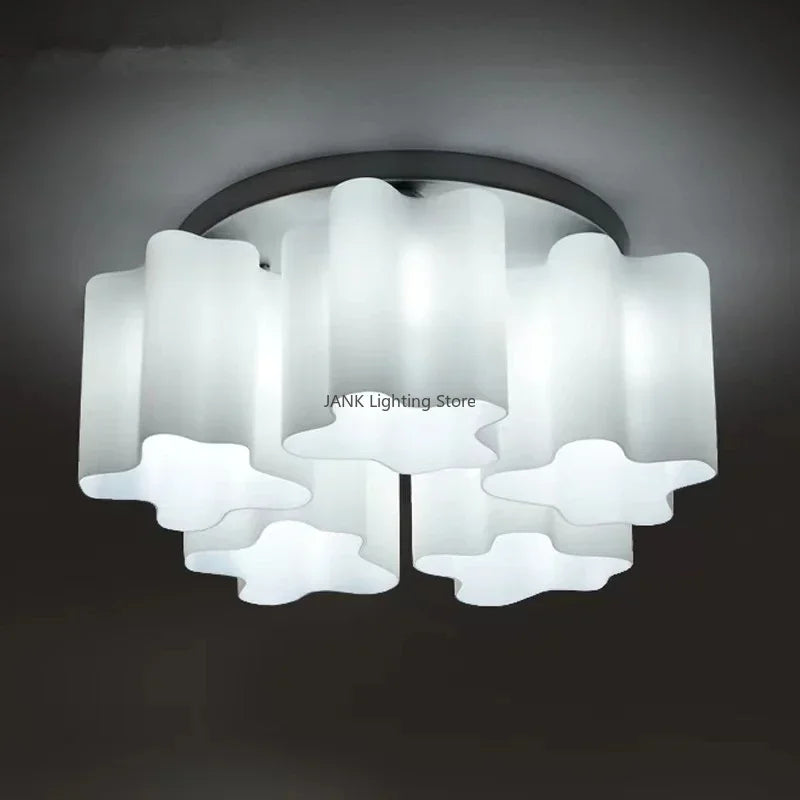 plafonnier nuage minimaliste moderne pour intérieur design - vue 5 sur 16