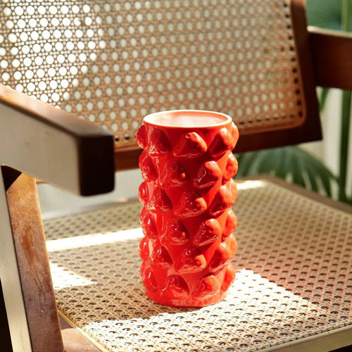 vase méditerranéen en céramique pour décoration intérieure et table