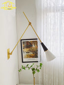 applique murale de luxe médiévale en laiton noir et or design contemporain